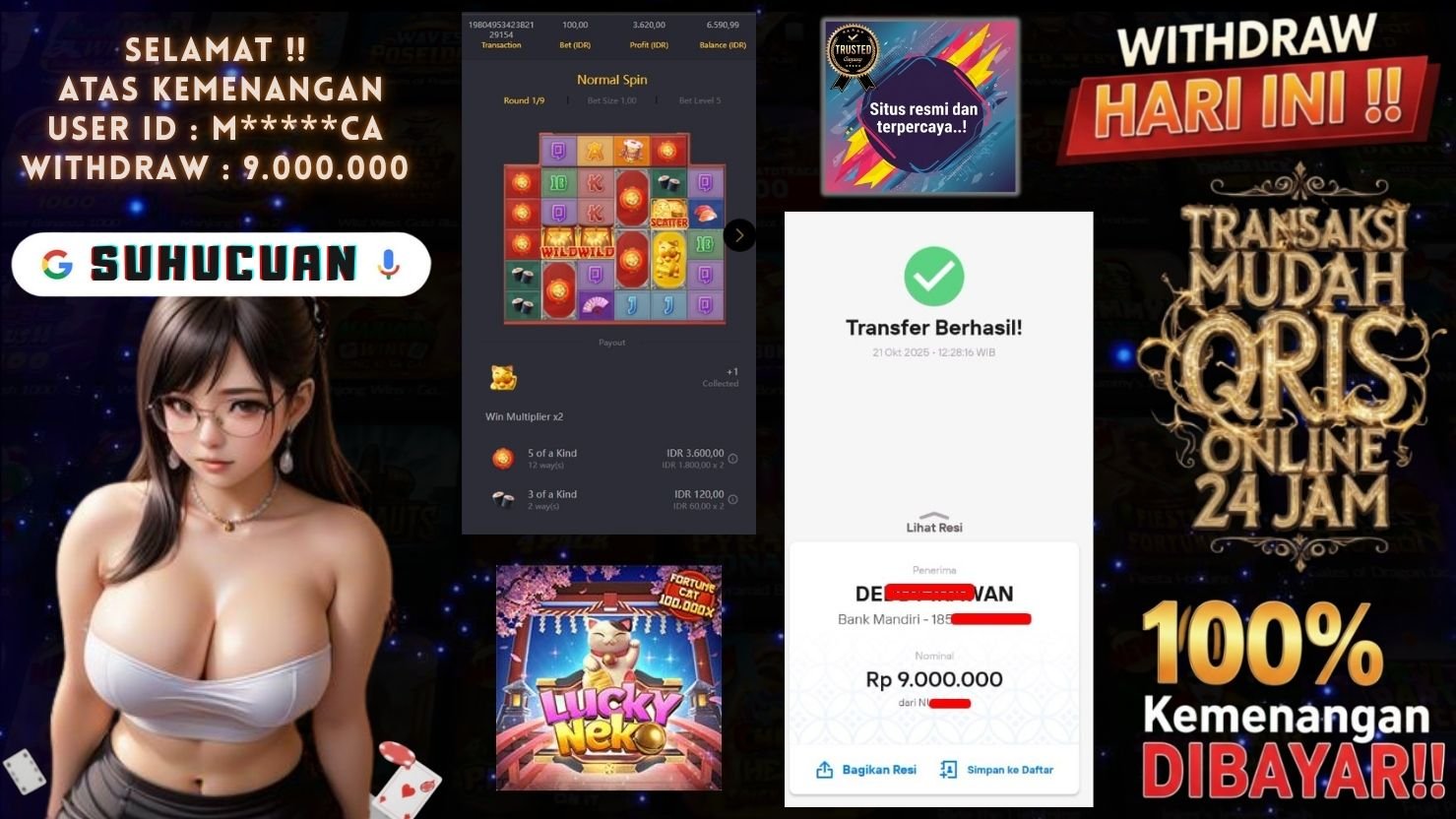 SUHUCUAN JACKPOT SLOT LUCKY NEKO